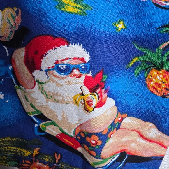 Ugly Christmas 2X Unisex Hawaiian theme Santa buttondown Shirts. Festive MaxBoxr - Picture 15 of 16